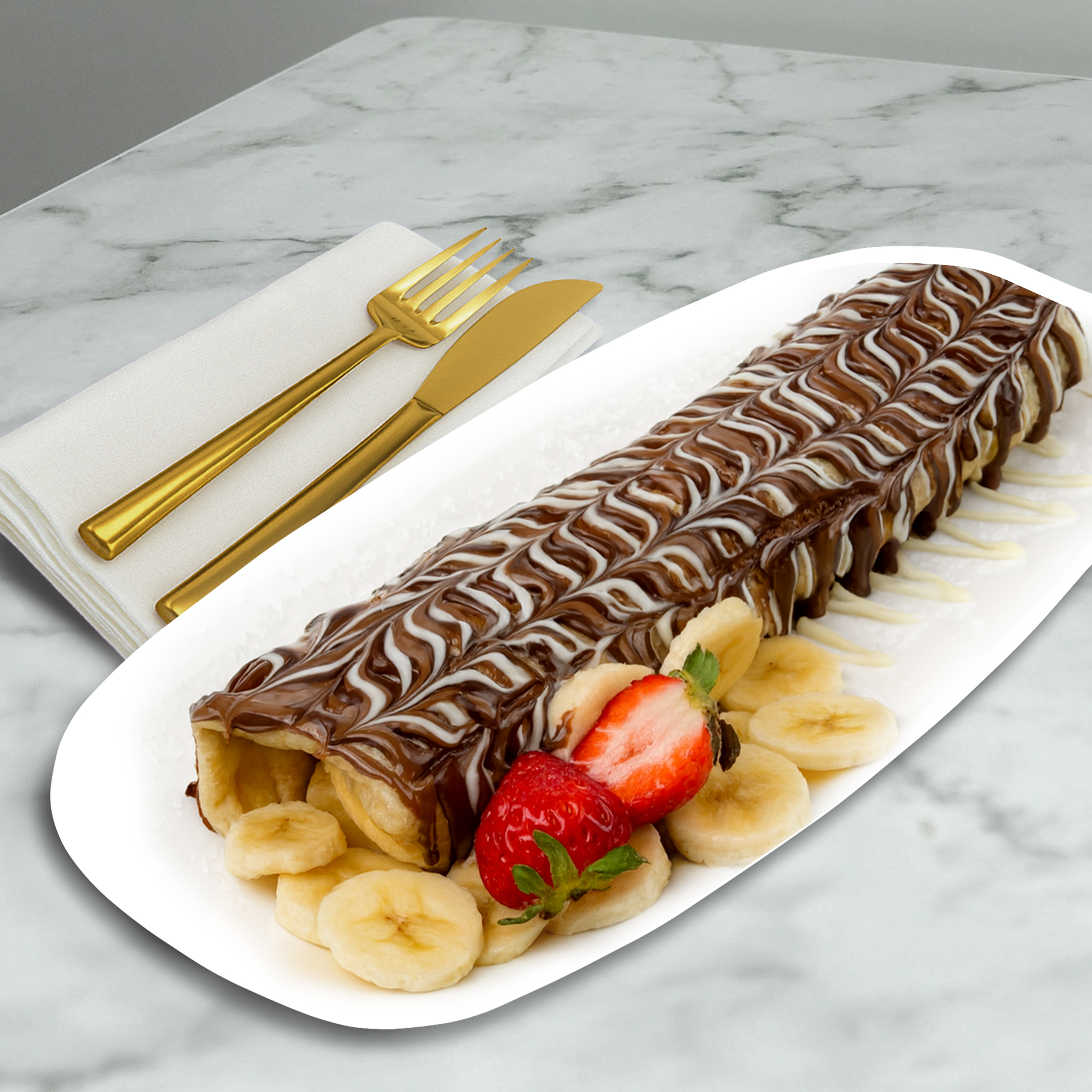 Banana Choco Wrap