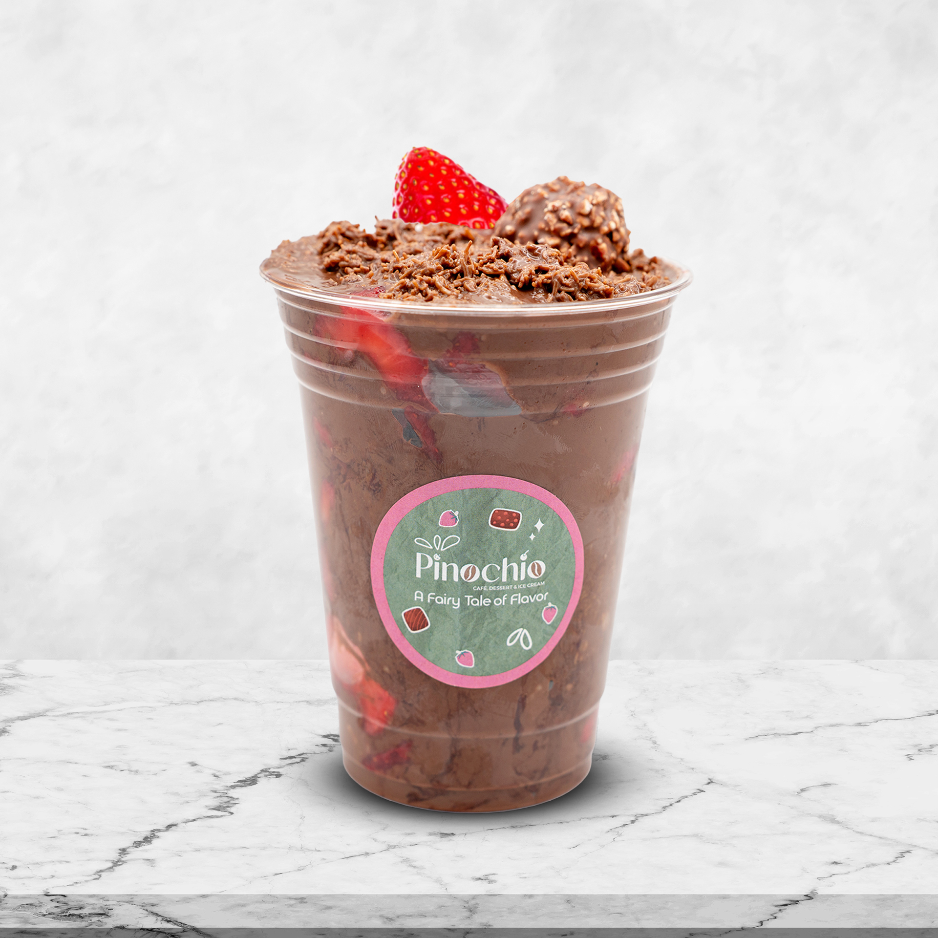 Ferrero Rocher Kunafa Cup