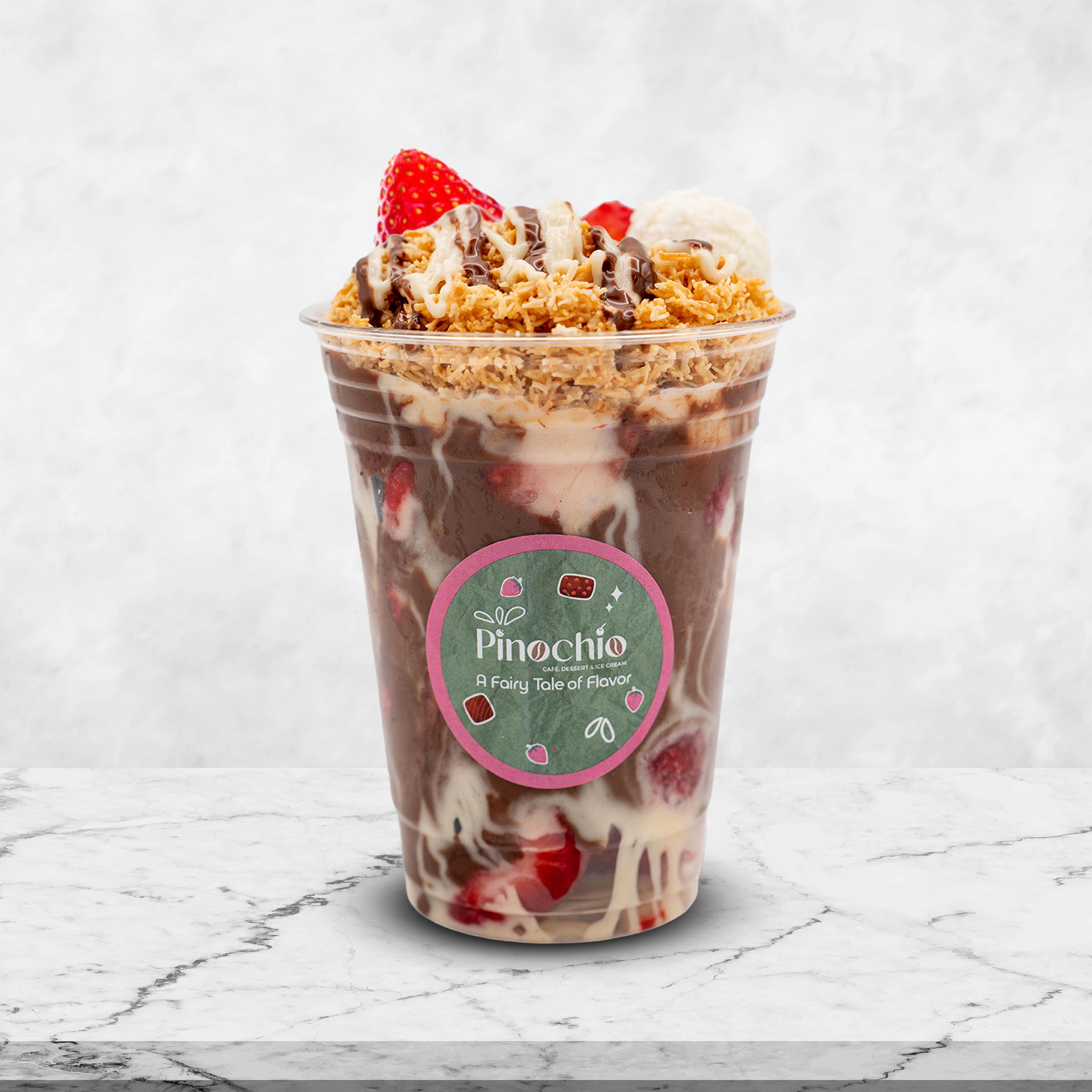 Raffaello Coconut Kunafa Cup