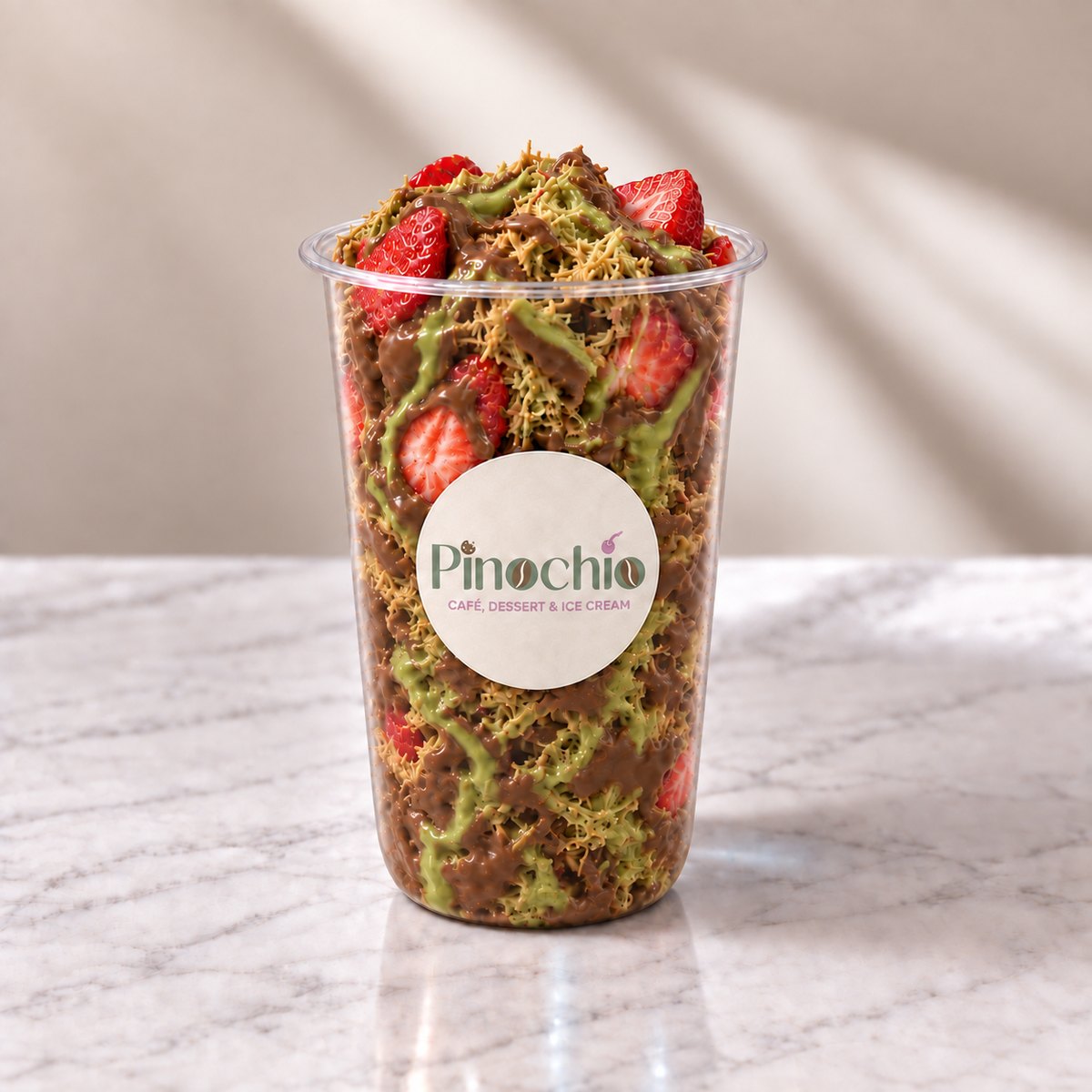 Dubai Chocolate Kunafa Cup