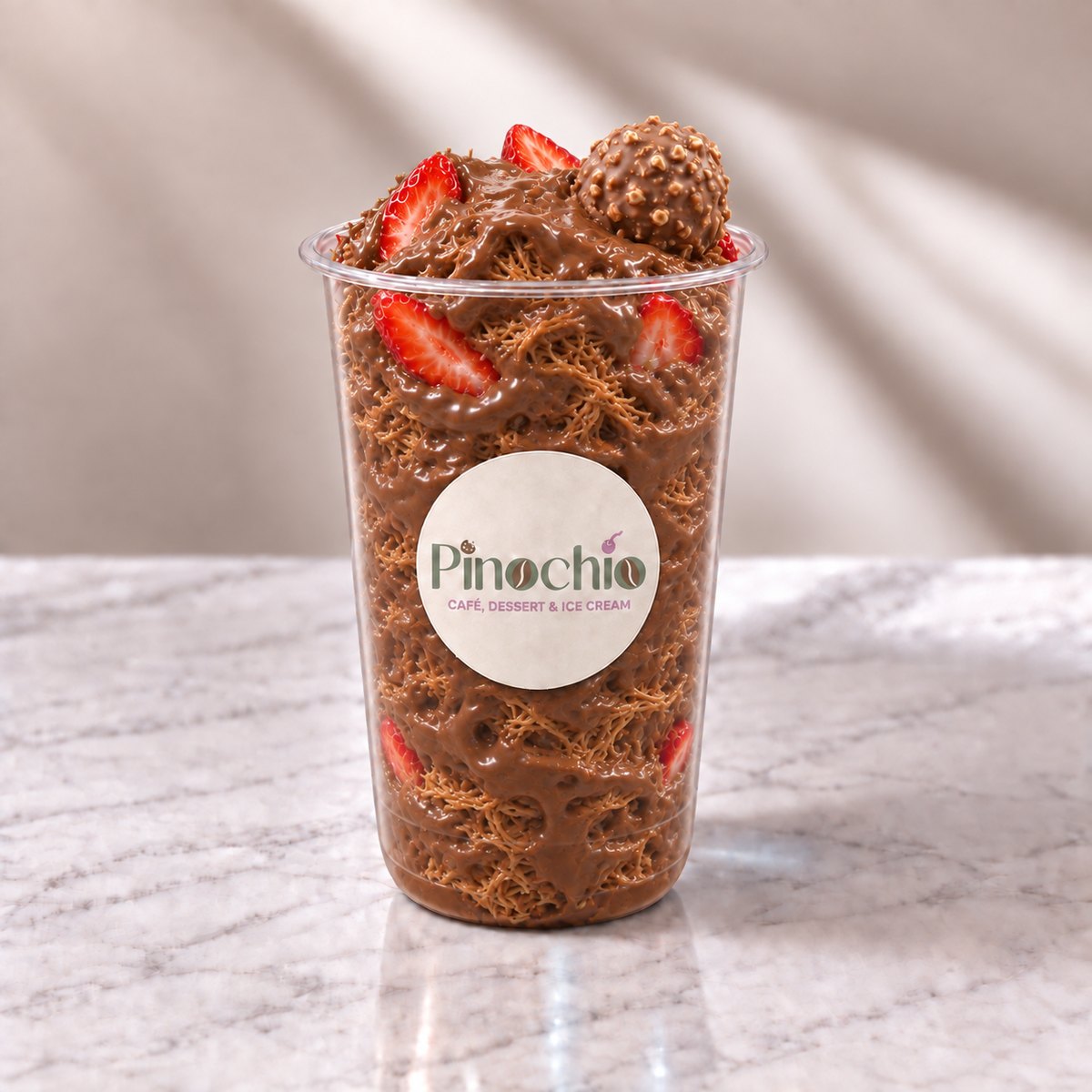 Ferrero Rocher Kunafa Cup