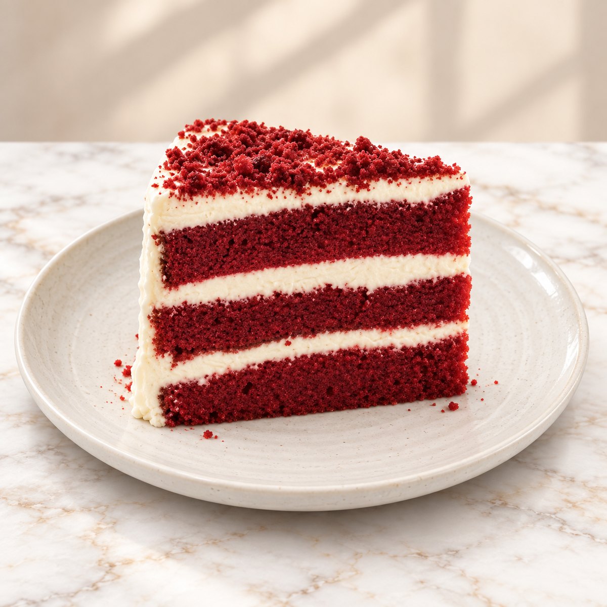 Red Velvet Cake Slice
