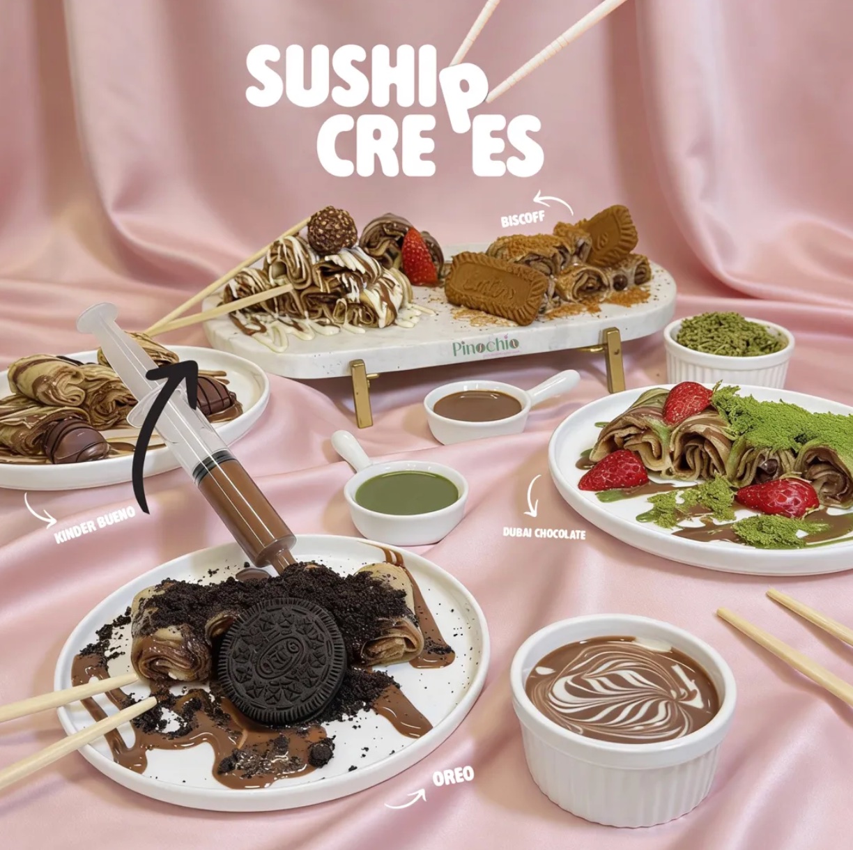 Sushi Crepes